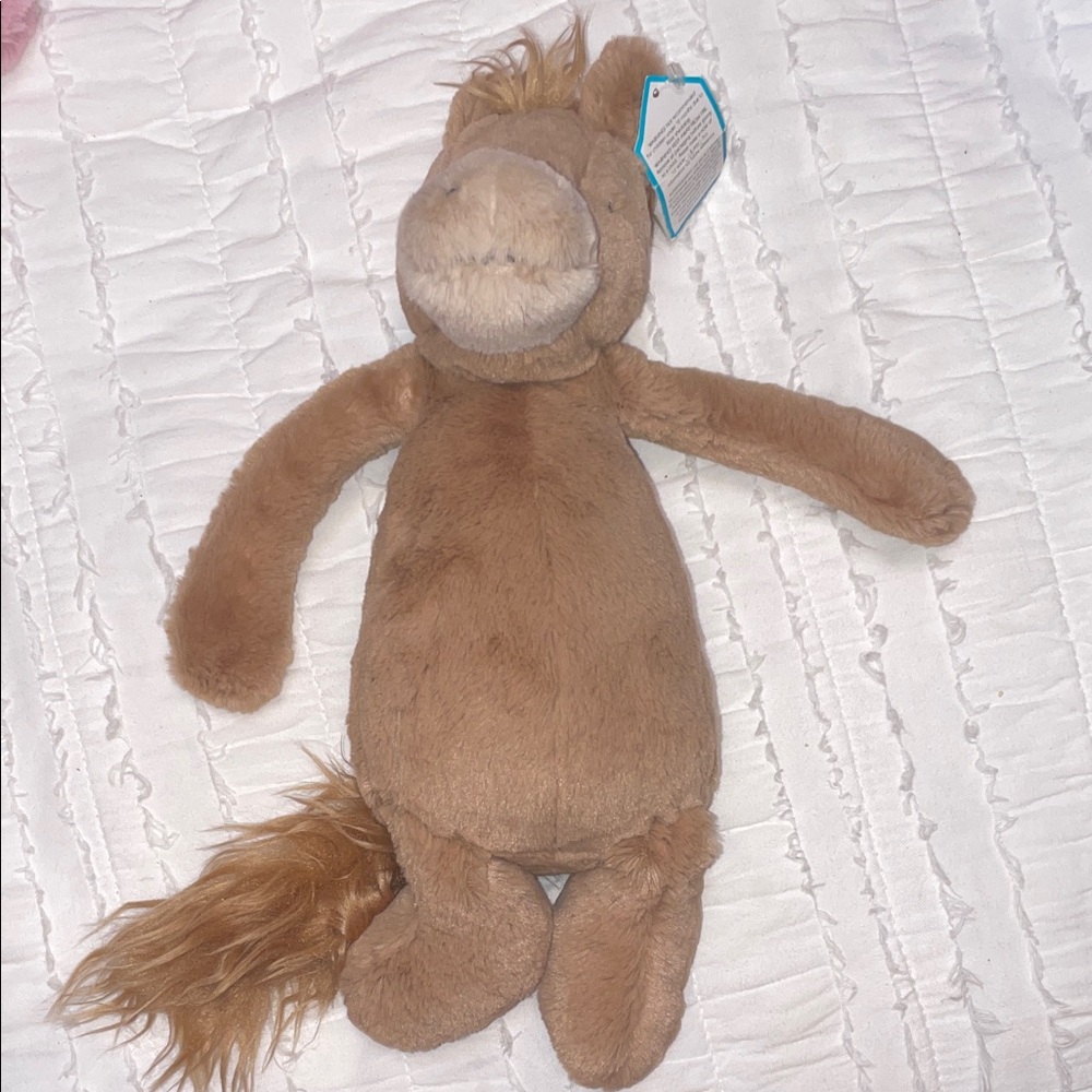 Jellycat Tan Stuffed Horse